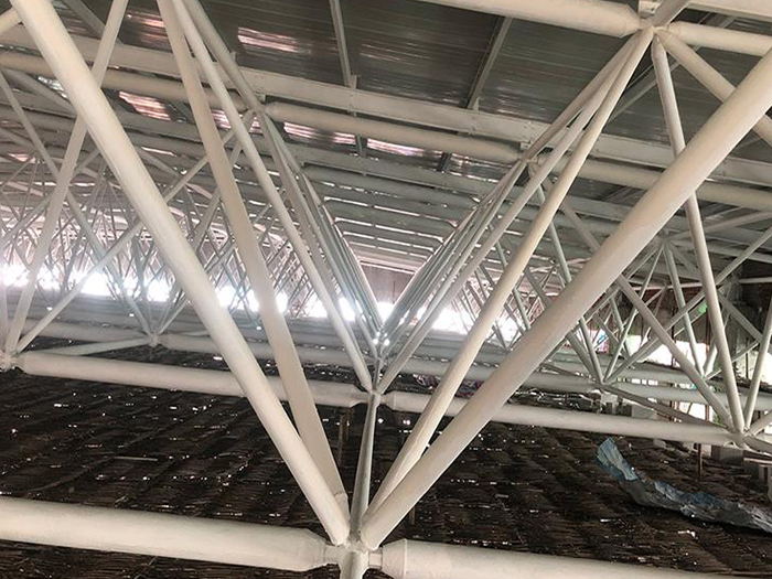 韶关大型螺栓球网架施工厂家